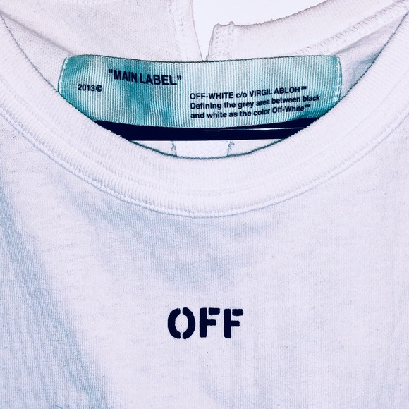 Off-White Other - OFF-WHITE UNISEX T-SHIRT SMALL